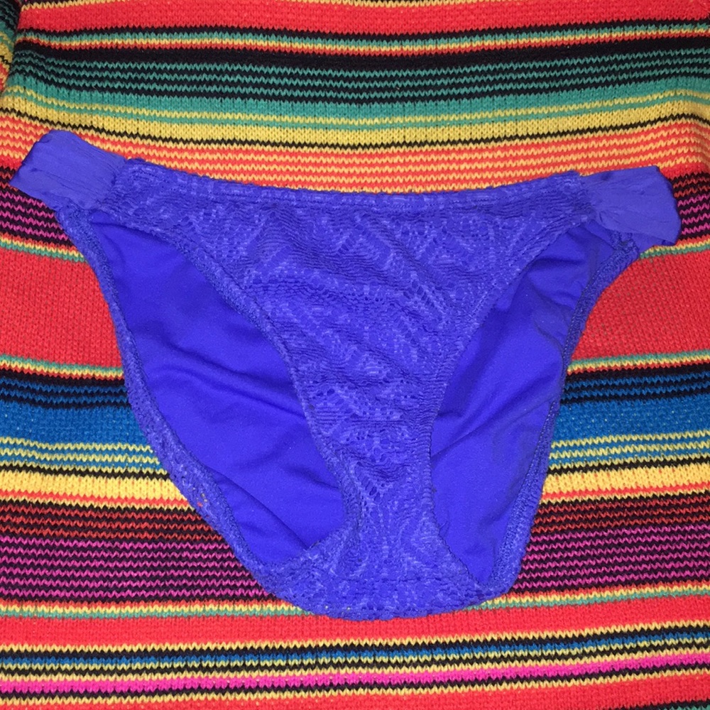 Gorgeous blue crochet bottoms